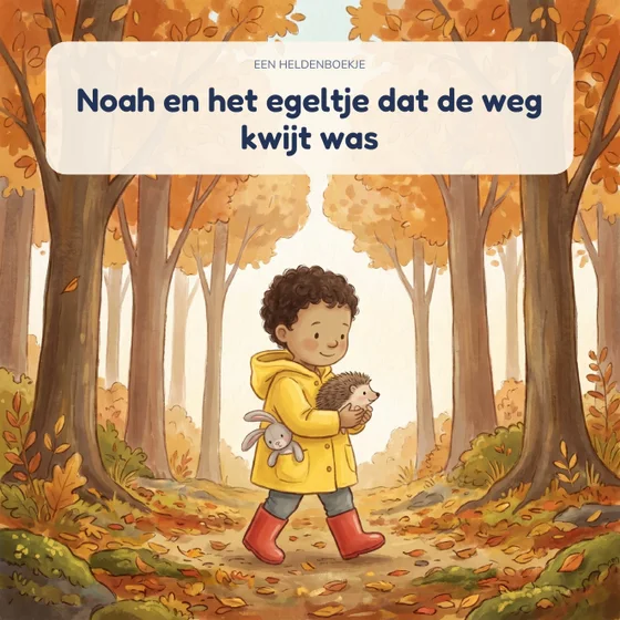 Kaft van Het egeltje dat de weg kwijt was